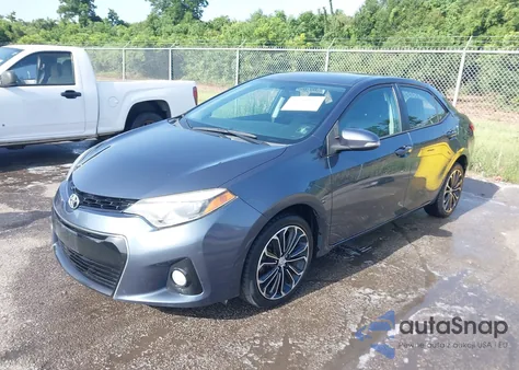 2016 Toyota Corolla S Plus из США, поврежденный, VIN 2T1BURHE1GC715757